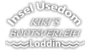 Kikis Bootsverleih in Loddin